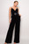 Samba Rhinestone Belt Velvet Jumpsuit-42684 Samba Rhinestone Belt Velvet Jumpsuit-42684