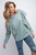 Double Ruffle Sleeves Top-42675 Double Ruffle Sleeves Top-42675
