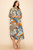 Printed Shirt Dress-42874 Printed Shirt Dress-42874