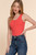 Sleeveless Henley Rib Knit Bodysuit       -49050 Sleeveless Henley Rib Knit Bodysuit       -49050