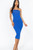 Strapless Tube Bodycon Midi Dress-52344 Strapless Tube Bodycon Midi Dress-52344