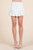 Thick Banded Tie Detail Ballon Mini Skirt-47035 Thick Banded Tie Detail Ballon Mini Skirt-47035