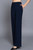 Back elastic straight woven long pants         -45063 Back elastic straight woven long pants         -45063