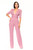Deep V-neck Crochet Bodice Jumpsuit-38797