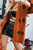 Pumpkin Print Open Front Long Sleeve Cardigan-50628 Pumpkin Print Open Front Long Sleeve Cardigan-50628