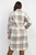 Plaid Buttoned Shacket Coat  -44948 Plaid Buttoned Shacket Coat  -44948