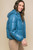 Pu Faux Leather Zipper Hooded Puffer Jacket-43216 Pu Faux Leather Zipper Hooded Puffer Jacket-43216