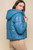 Pu Faux Leather Zipper Hooded Puffer Jacket-43216 Pu Faux Leather Zipper Hooded Puffer Jacket-43216