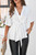 V Neck Peplum Tie Front Short Bell Sleeve Shirt-50544 V Neck Peplum Tie Front Short Bell Sleeve Shirt-50544