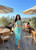 Body-con Midi Dress In A Vibrant-56035