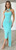 Halter-style Bodycon Midi Dress-56022