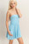 Strapless Shirred Waist Romper-56647