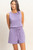 Drawstring Waist Sleeveless Romper-56604