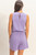 Drawstring Waist Sleeveless Romper-56604