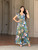 Satin Floral Cut Out Straight Leg Jumpsuit-54053
