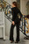 Wide Waistband With Rose Jumpsuit-51875