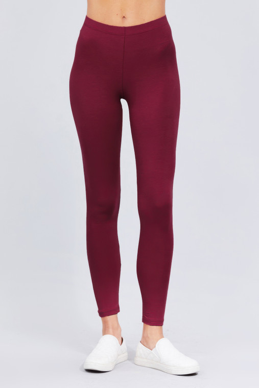 Cotton Spandex Leggings           -49055 Cotton Spandex Leggings           -49055