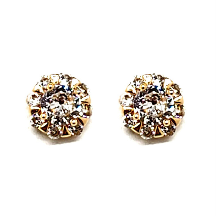 Crystal Stud Earring-42175
