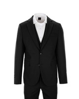 Muško elegantno crno odijelo 4110 Barbosa
