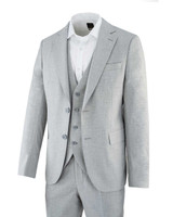 Muško elegantno sivo odijelo 4110 Barbosa