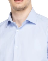 muška košulja slim fit svijetlo plava