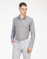 Pamučna Slim Fit košulja - na uske pruge