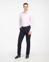 muška pamučna košulja sa prugama roze