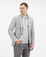 muški casual sako regular fit sive boje
