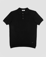 Crna muška polo majica Regular Fit