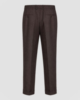 Barbosa muške Regular Fit pantalone smeđe boje