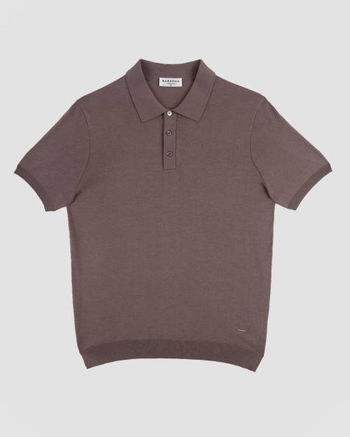 Braon muška polo majica Regular Fit
