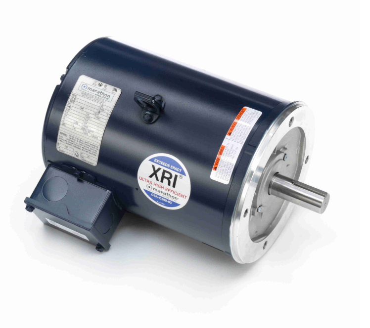 GT0315 Marathon 7 1/2 hp 3600 RPM 184TC Frame (No Base) 208-230/460V ...