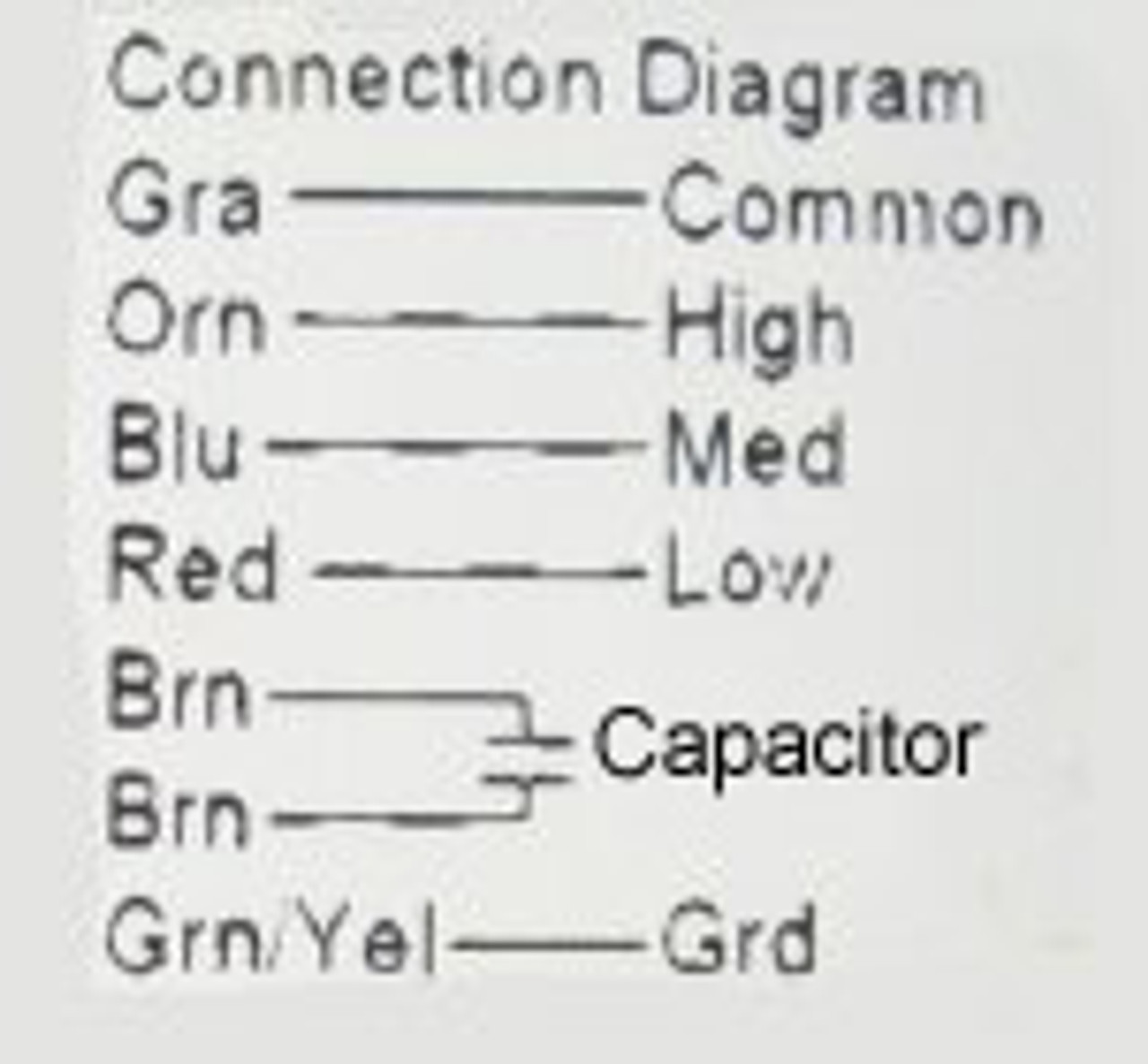 R3-R366 | Venmar Make Up Air Motor 02100, 1/7 hp, 1630 RPM, 115 volts