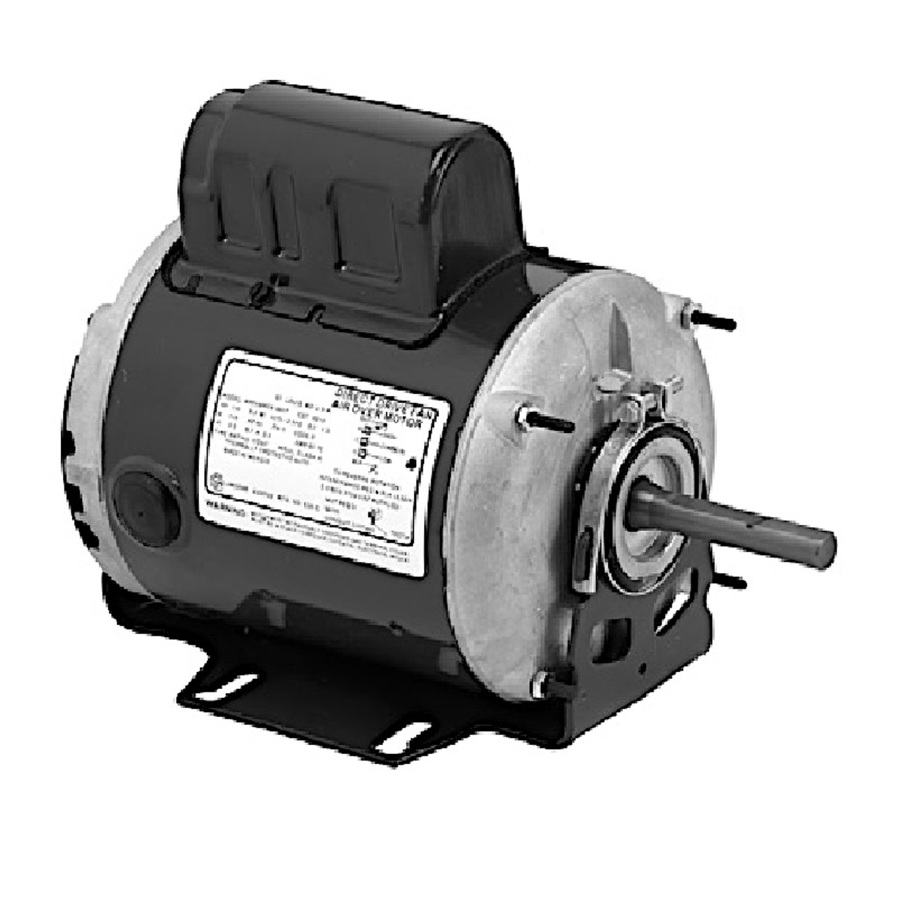 1850 Nidec | 1/4 hp 1725 RPM 1-Speed 115V; 6.5
