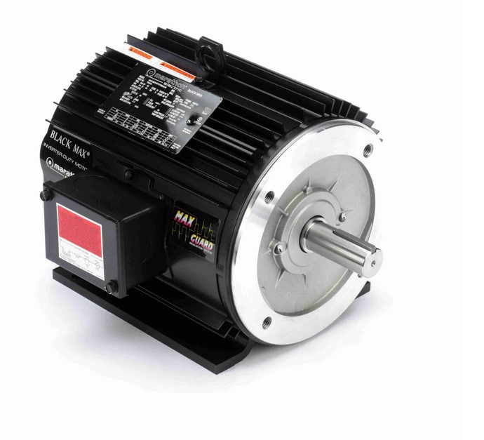 Y541A Marathon 3 hp 1800 RPM 3-Phase 182TC Frame TENV (rigid base