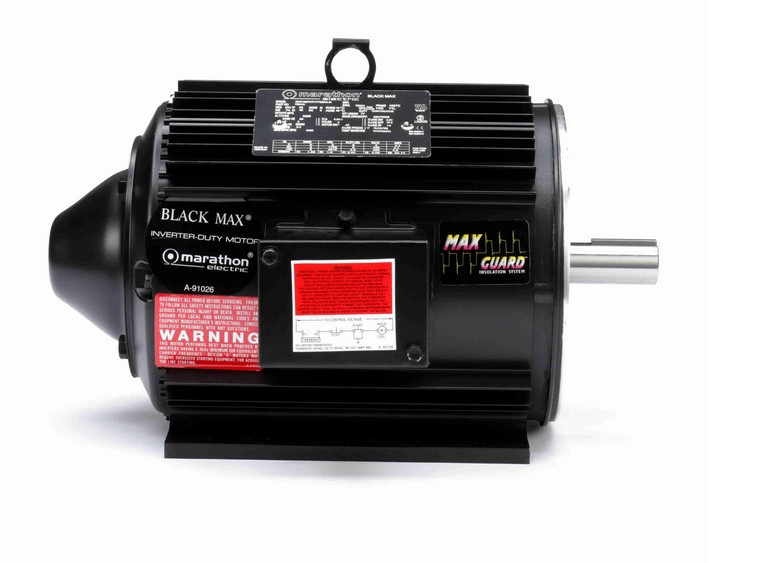 Y541A Marathon 3 hp 1800 RPM 3-Phase 182TC Frame TENV (rigid base