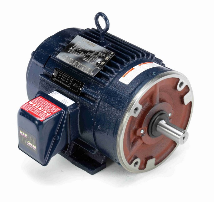 Y564A Marathon 5 hp 1800 RPM 3-Phase 184TC Frame TENV (rigid base