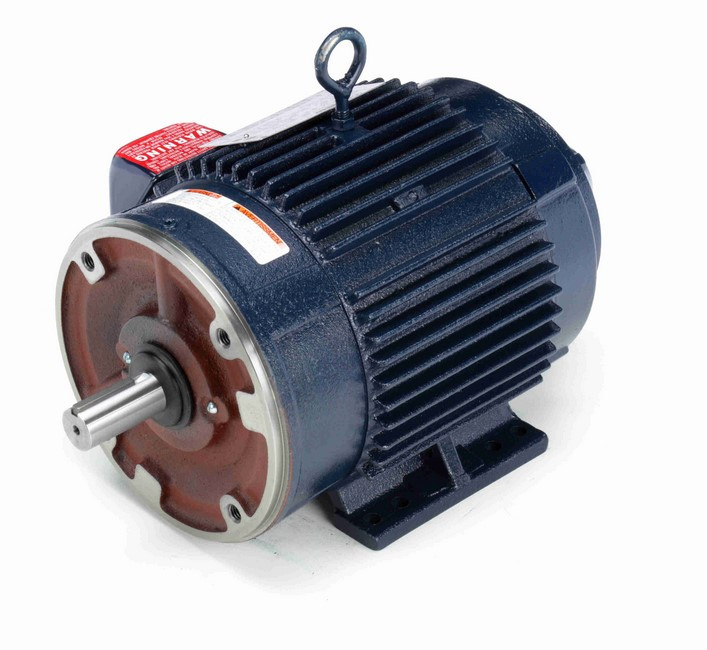 Ｙ⑤ Y564A Marathon 5 hp 1800 RPM 3-Phase 184TC Frame TENV (rigid base