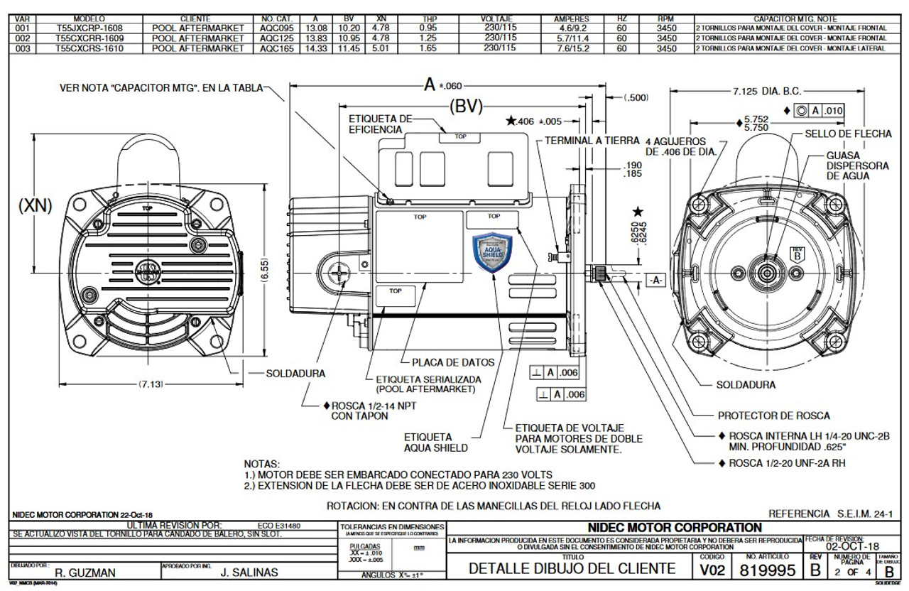 century 1081 pool pump duty wiring diagram