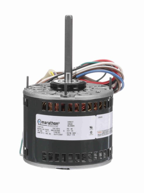 1/4 HP Blower Fan Motor – 115V, 1625 RPM, 2-Speed, For Coleman & Other AC Units, Sleeve Bearing - View #7