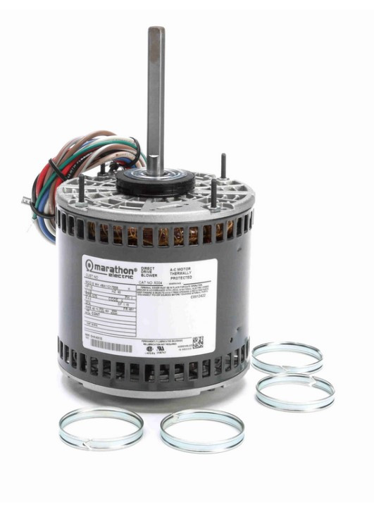 X004 Marathon 1/2 hp 115V 1075 RPM (3 speed) OPAO 48Y Frame Blower