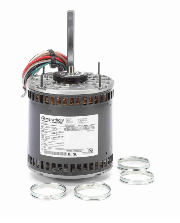 X021 Marathon 3/4 hp 277V 1075 RPM (3 speed) OPAO 48Z Frame Blower
