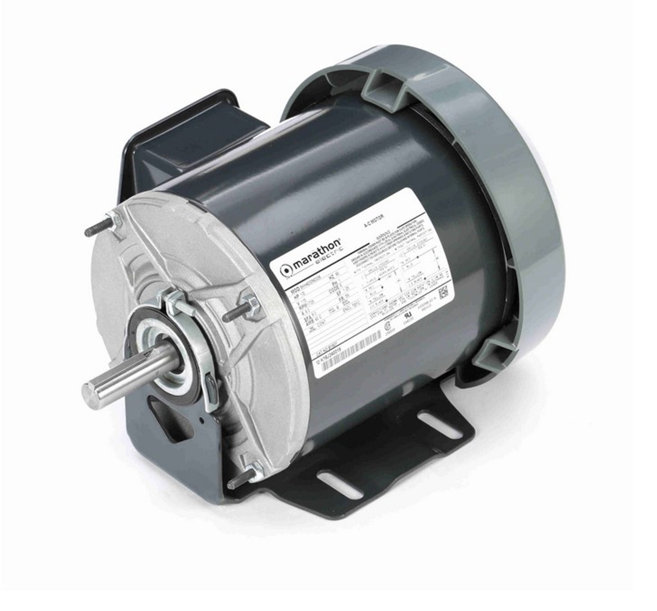 BALDO PROTOTYPE 3W 5W　FireExpress B1507 Marathon 1/2 hp (1 speed) 115V 1800 RPM TEFC 56 Frame