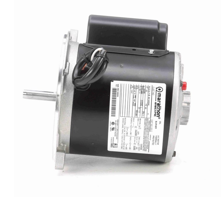 O012 Marathon 1/5 HP (1 Speed) 115/230V 3450 RPM 48N Cap Start Oil