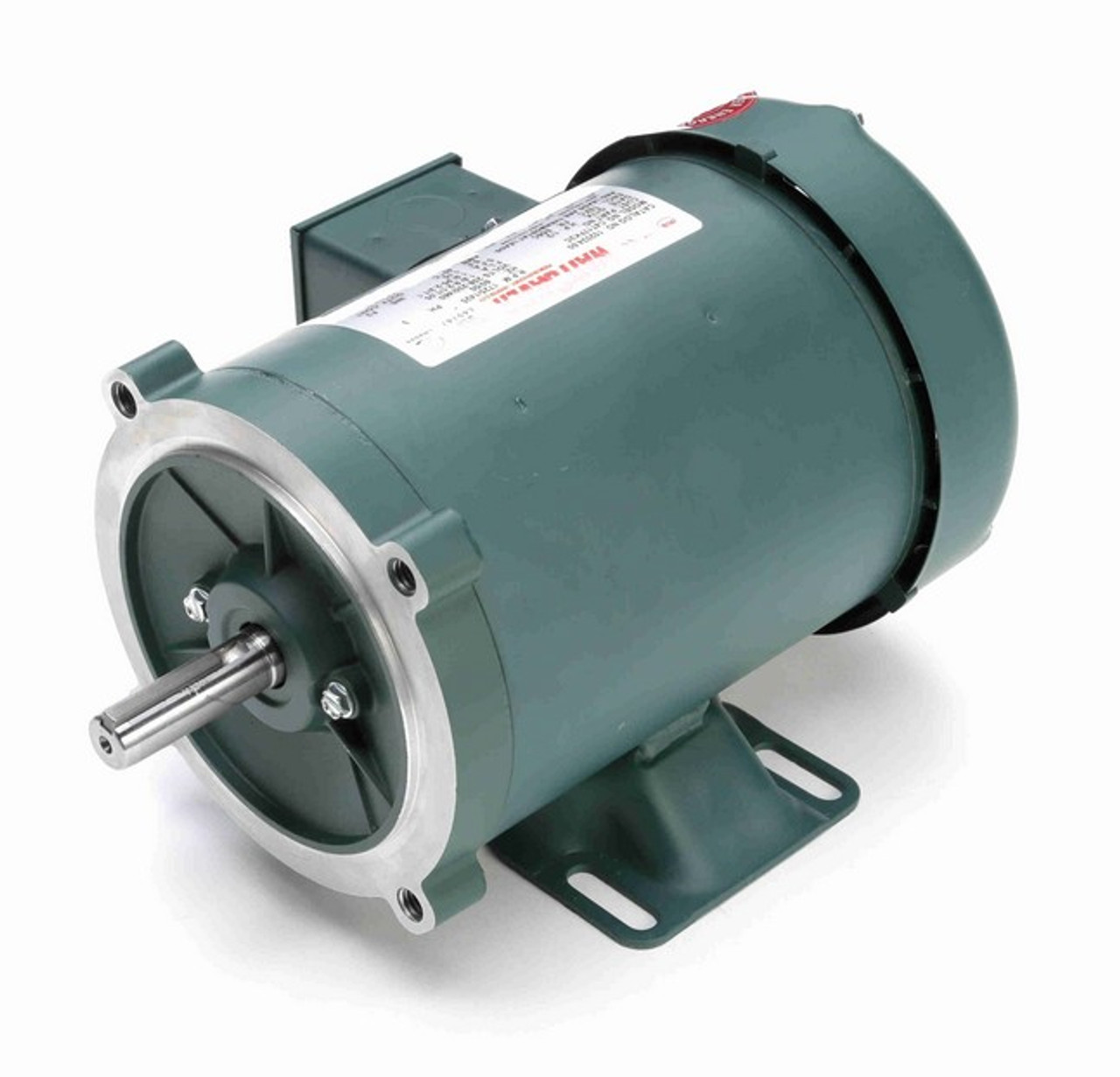 102024.00 Leeson 1/2 hp 1800 RPM 208-230/460V 56C Frame TEFC C