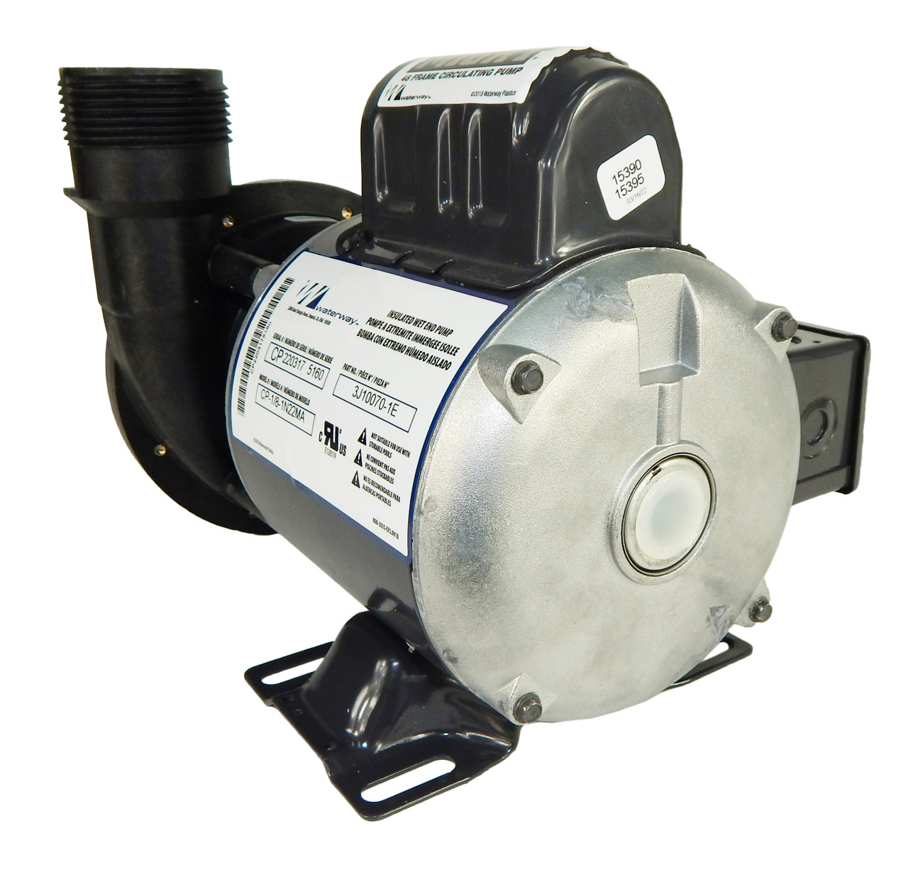 3J10070-1E | Waterway Iron Might Pump 230 Volt