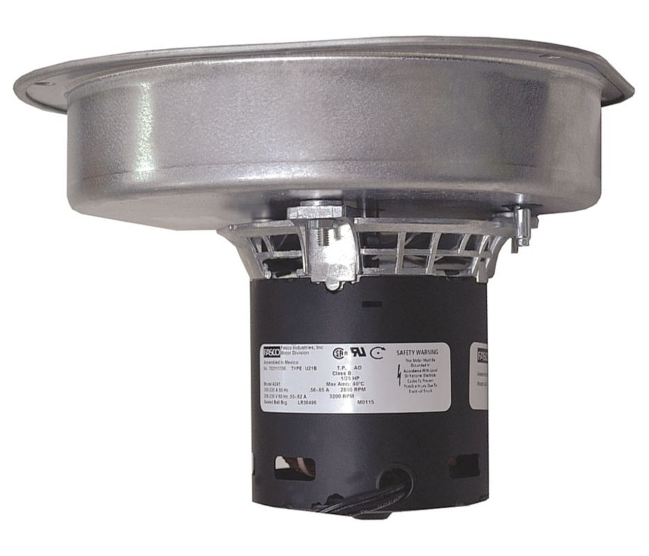 Fasco A241 Rheem Rudd Furnace Draft Inducer Blower (70-23641-81