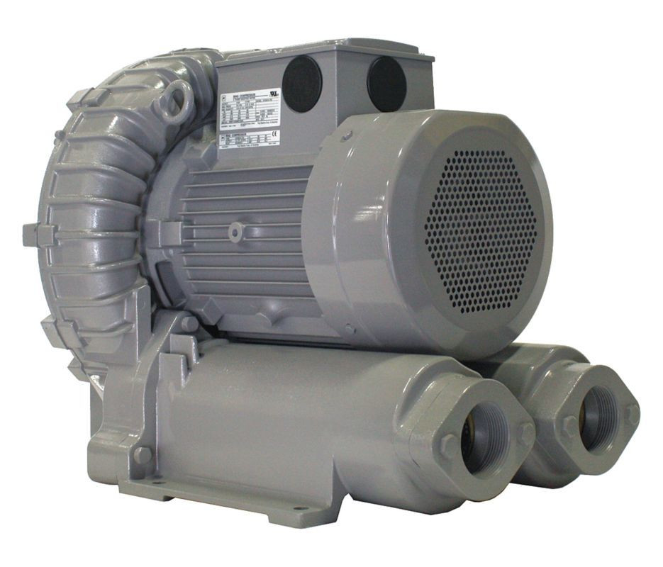 VFC904A-7W Fuji Regenerative Blower 20 hp, 44/22 amps, 200-230/460