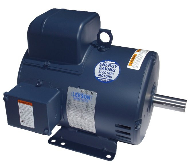 131534.00 Leeson | 3 hp 1725 RPM 184T Frame 115/230V Open Drip