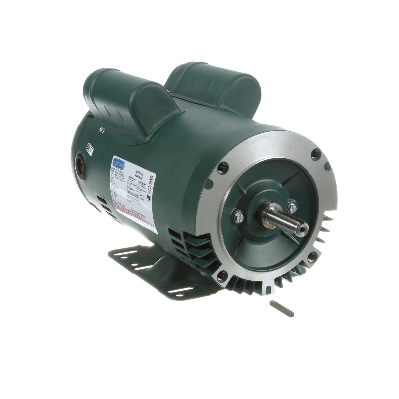 E113281.00 Leeson | 2 hp 1800 RPM 56HC Frame ODP C-Face (rigid